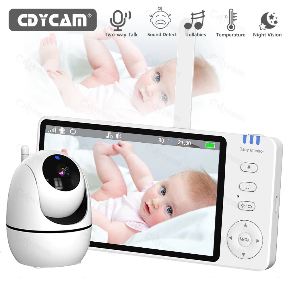 5" Video Baby Monitor, No WiFi