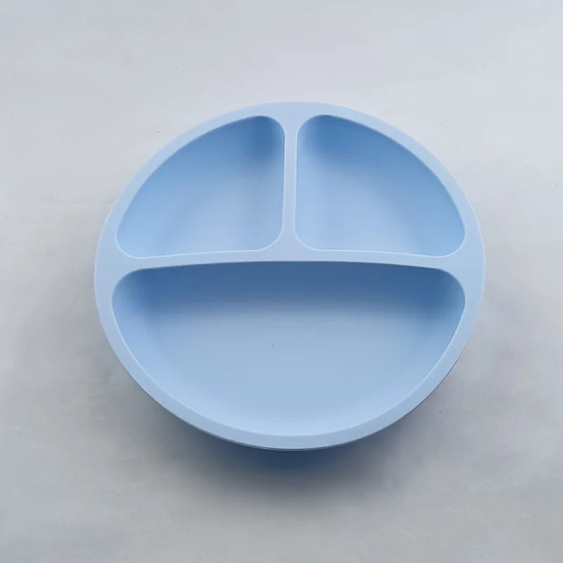 Baby Silicone Suction Plate & Spoon Set