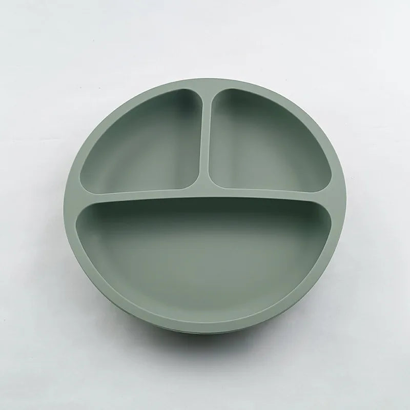 Baby Silicone Suction Plate & Spoon Set
