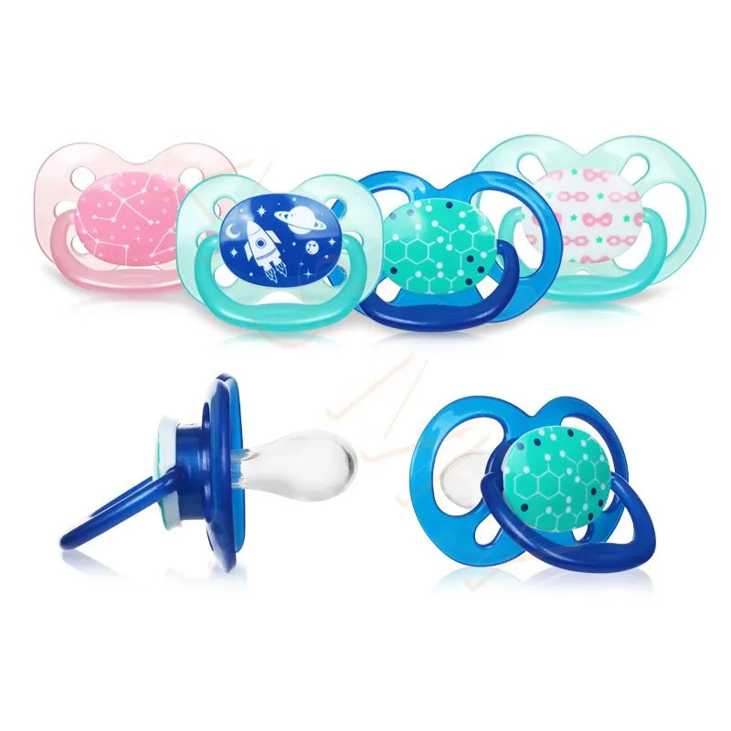 Silicone Baby Pacifier, 0-18 Months