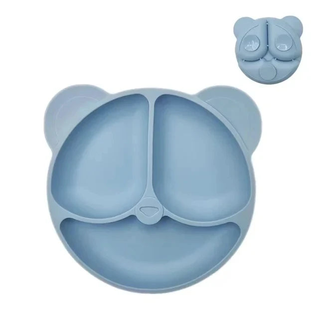 Baby Silicone Suction Plate & Spoon Set