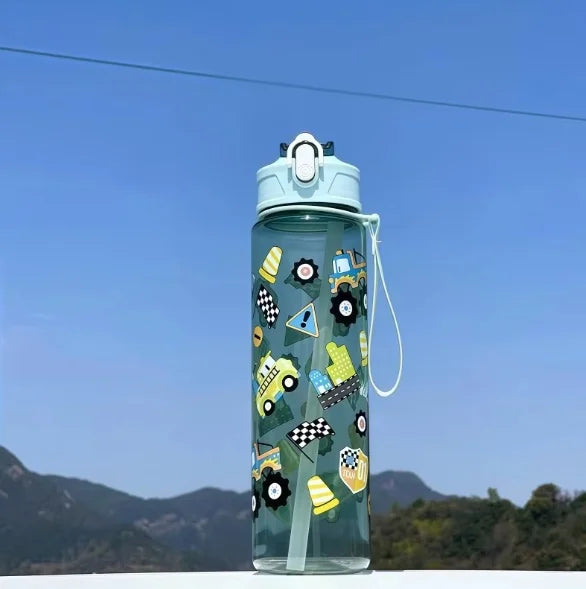 25oz Kids Dinosaur Water Bottle