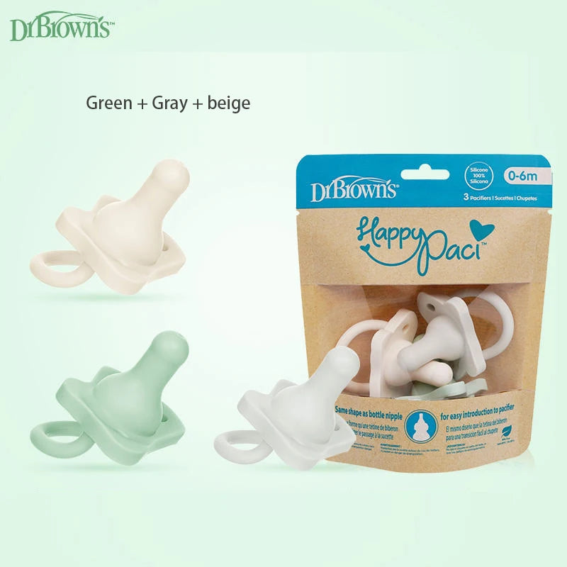 Silicone Baby Pacifier, 0-18 Months