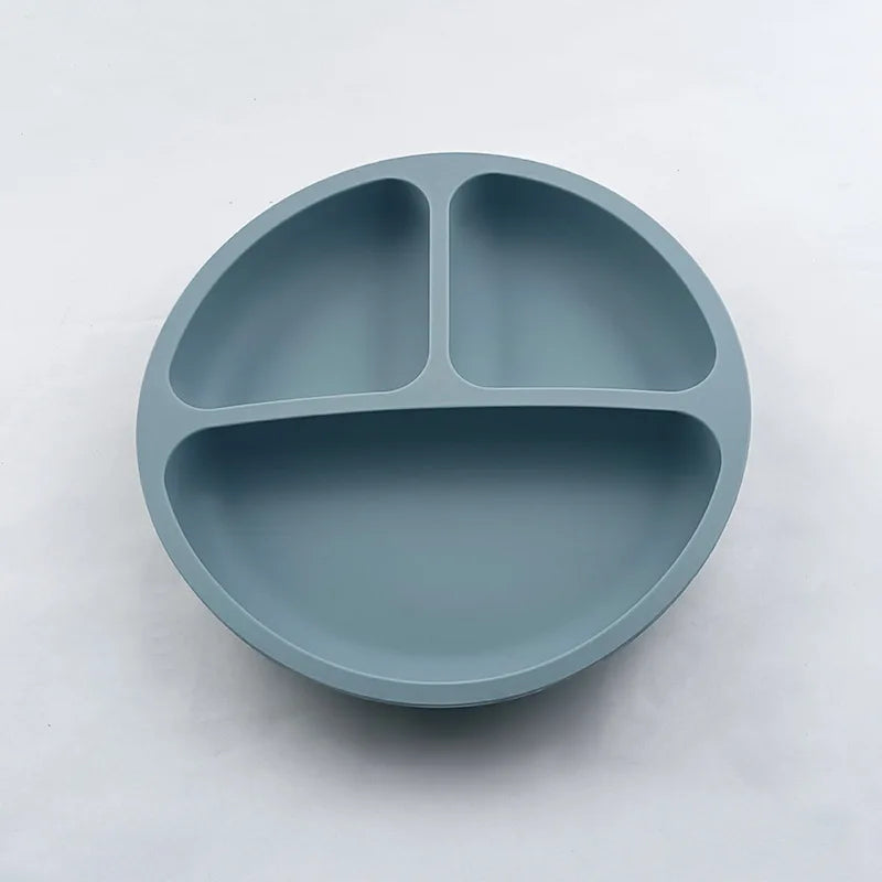 Baby Silicone Suction Plate & Spoon Set