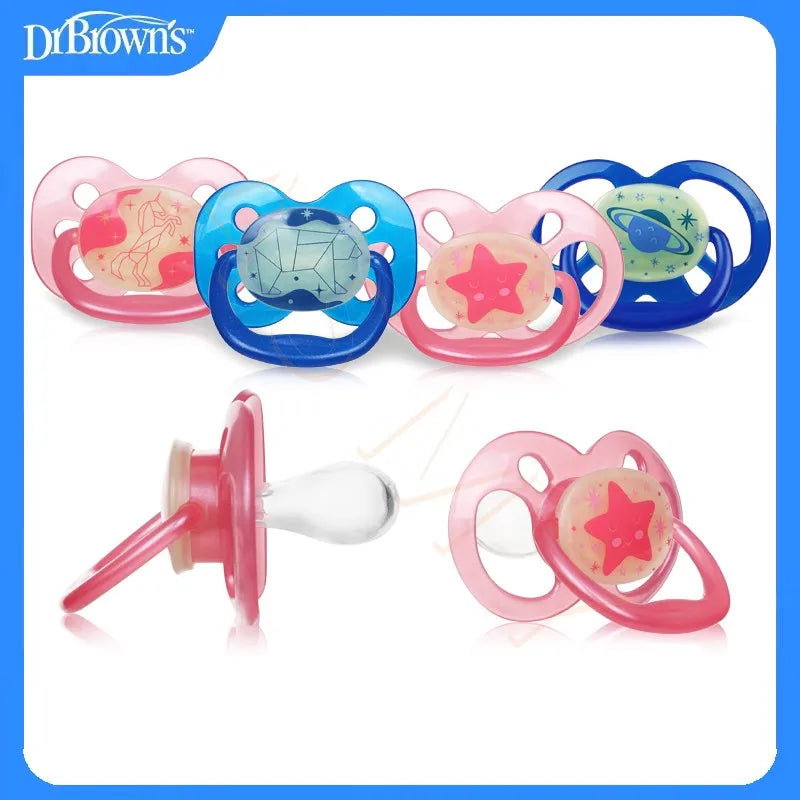 Silicone Baby Pacifier, 0-18 Months