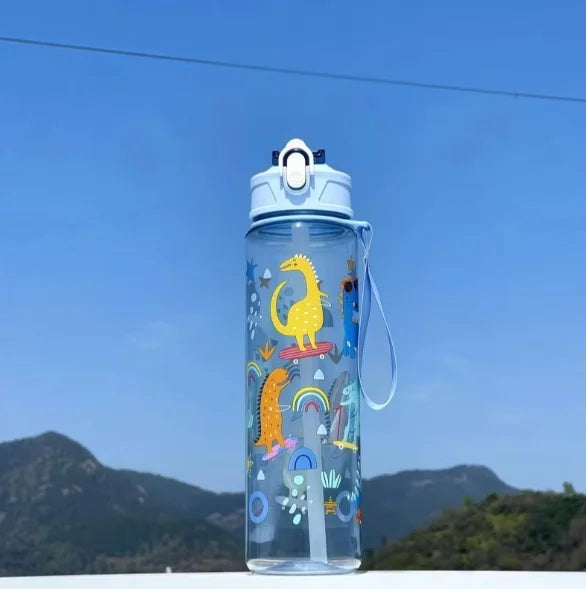25oz Kids Dinosaur Water Bottle