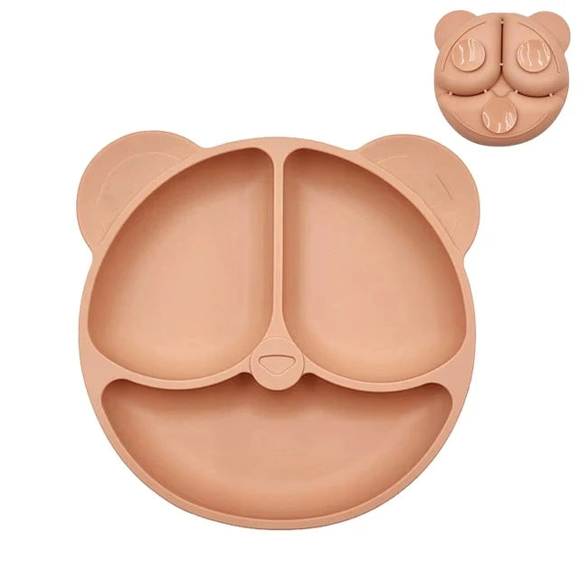 Baby Silicone Suction Plate & Spoon Set