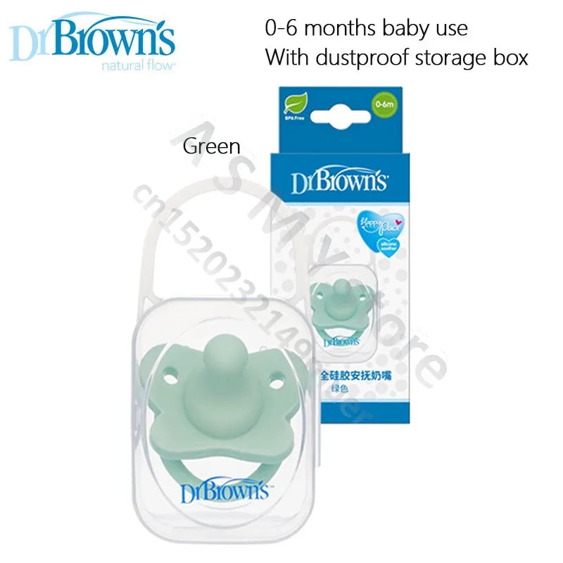 Silicone Baby Pacifier, 0-18 Months