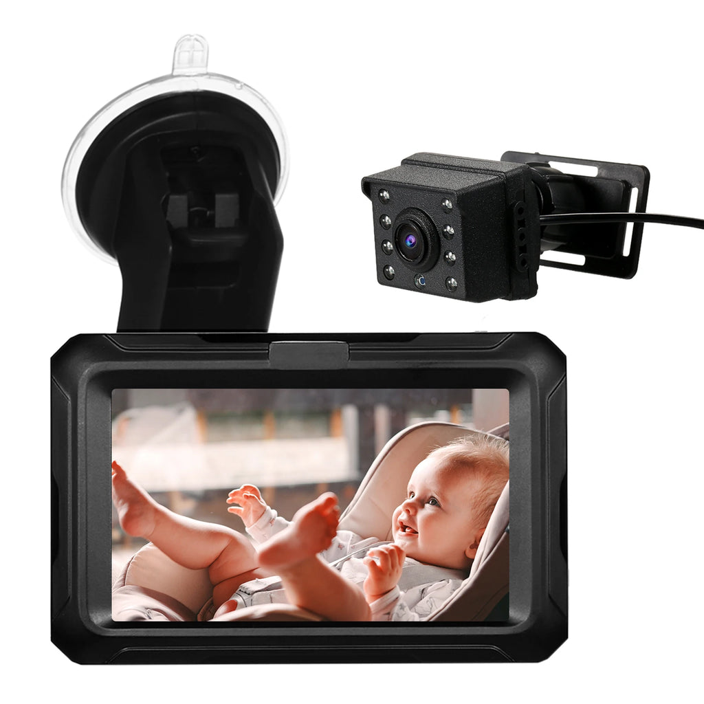 Baby Car Mirror with 4.3" HD Screen