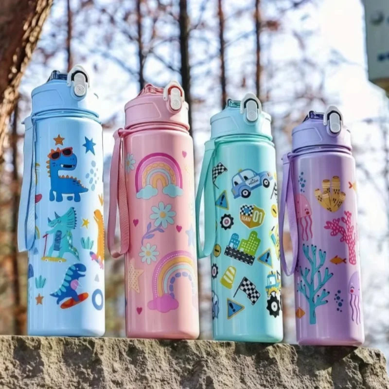 25oz Kids Dinosaur Water Bottle