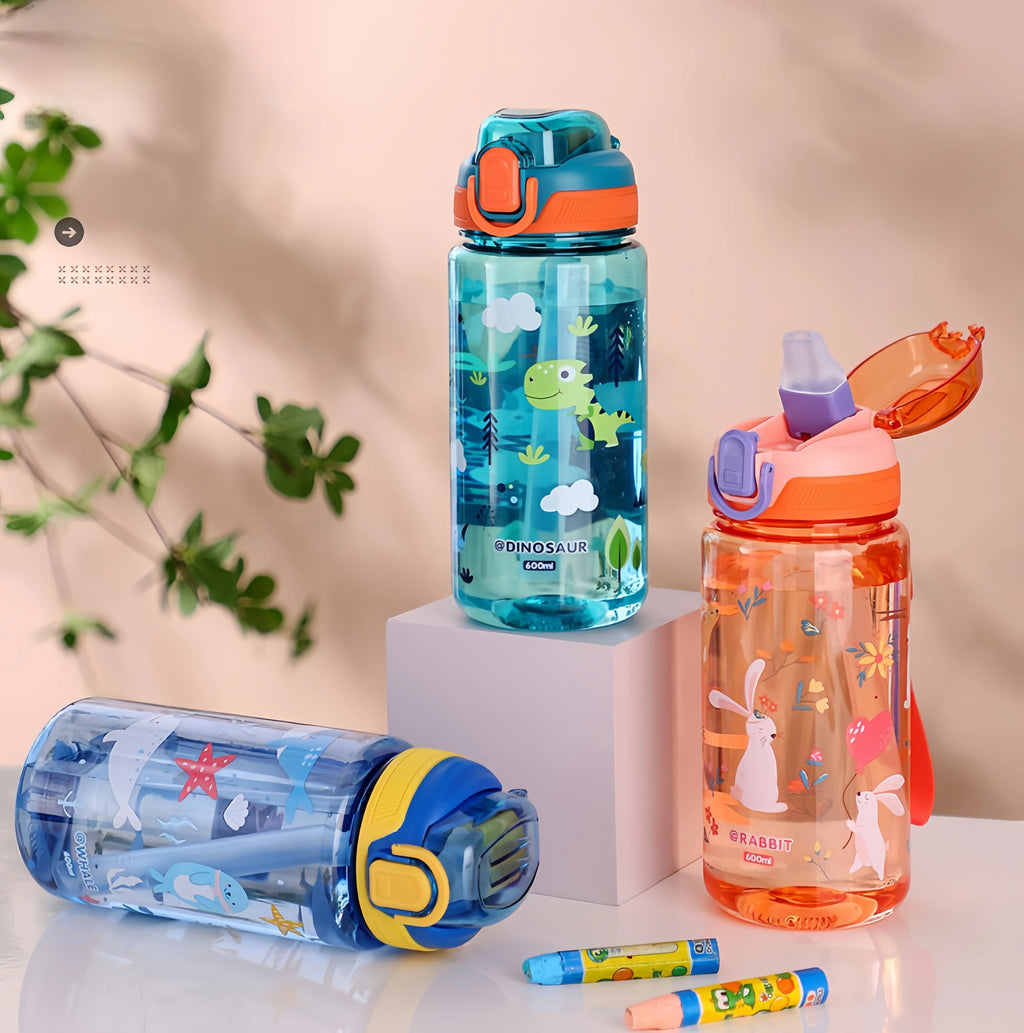 20oz Kids Dinosaur Water Bottle