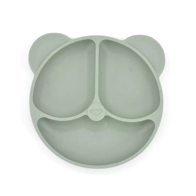 Baby Silicone Suction Plate & Spoon Set