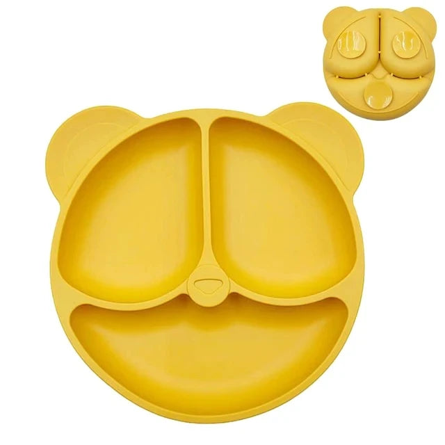 Baby Silicone Suction Plate & Spoon Set