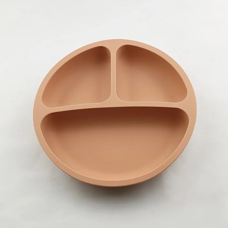 Baby Silicone Suction Plate & Spoon Set