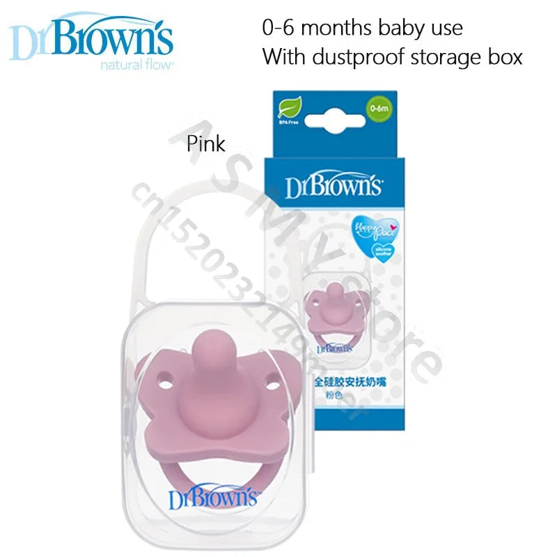 Silicone Baby Pacifier, 0-18 Months