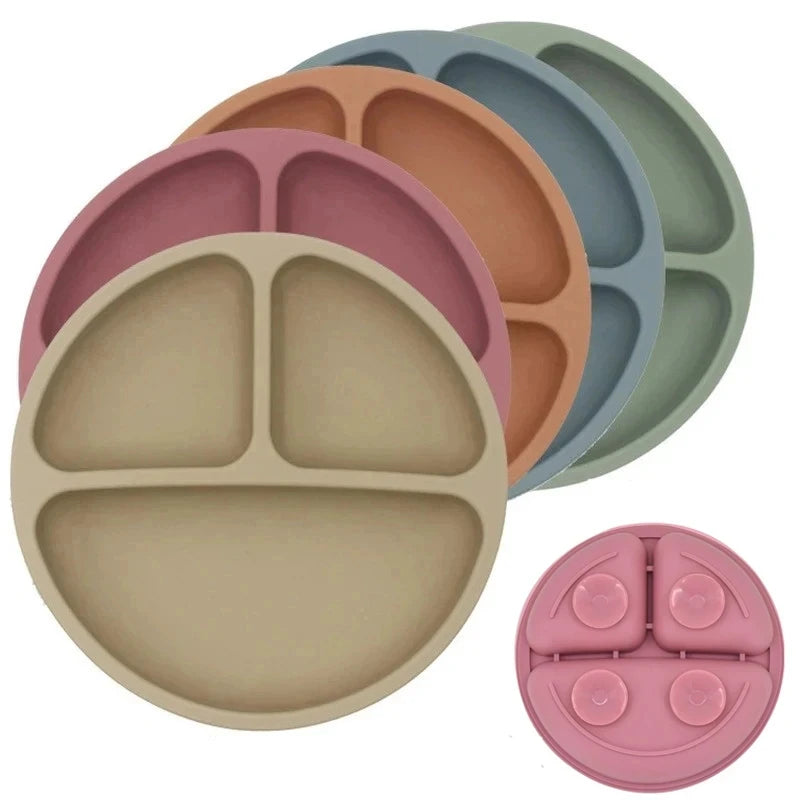 Baby Silicone Suction Plate & Spoon Set