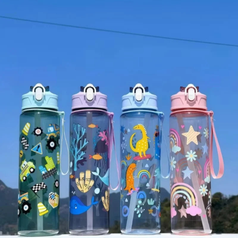 25oz Kids Dinosaur Water Bottle