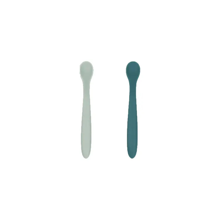 Silicone Baby Feeding Spoon Set — BPA-Free, Food-Grade Silicone, Soft Gum-Safe Tips, CE/LFGB Certified, Infant Weaning