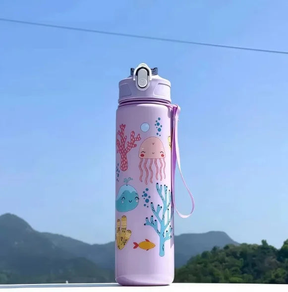 25oz Kids Dinosaur Water Bottle