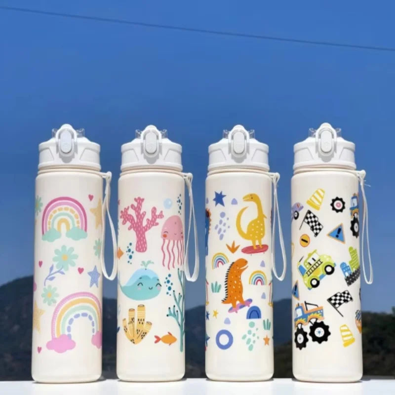 25oz Kids Dinosaur Water Bottle