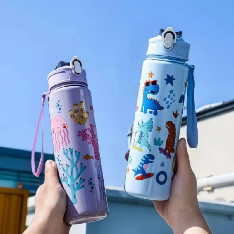 25oz Kids Dinosaur Water Bottle