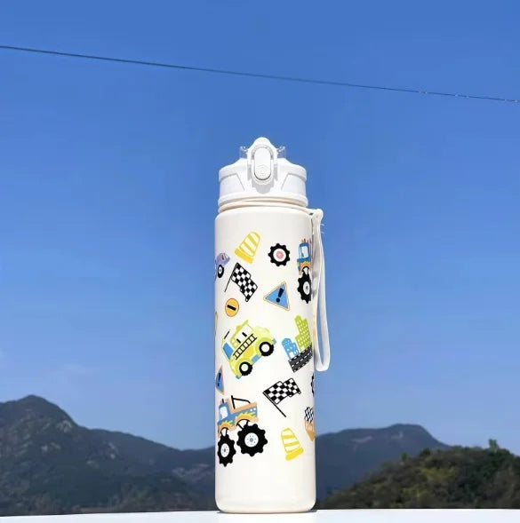 25oz Kids Dinosaur Water Bottle