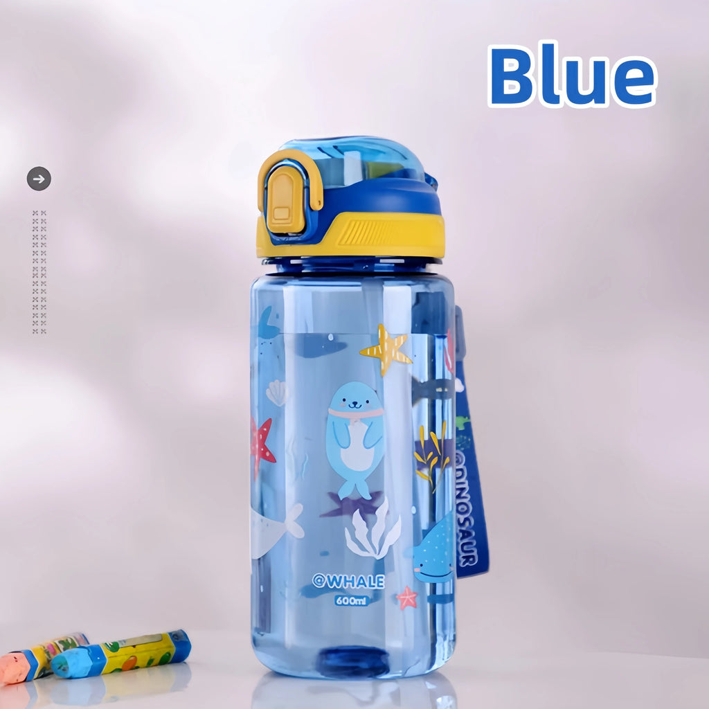 20oz Kids Dinosaur Water Bottle