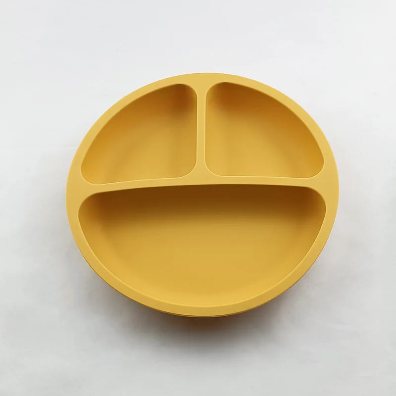 Baby Silicone Suction Plate & Spoon Set