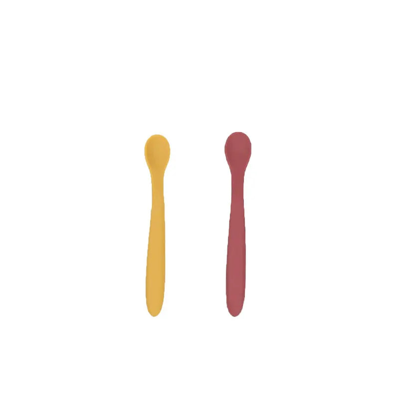 Silicone Baby Feeding Spoon Set — BPA-Free, Food-Grade Silicone, Soft Gum-Safe Tips, CE/LFGB Certified, Infant Weaning