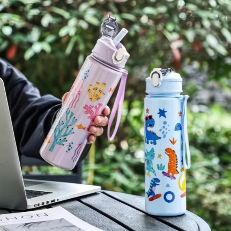 25oz Kids Dinosaur Water Bottle