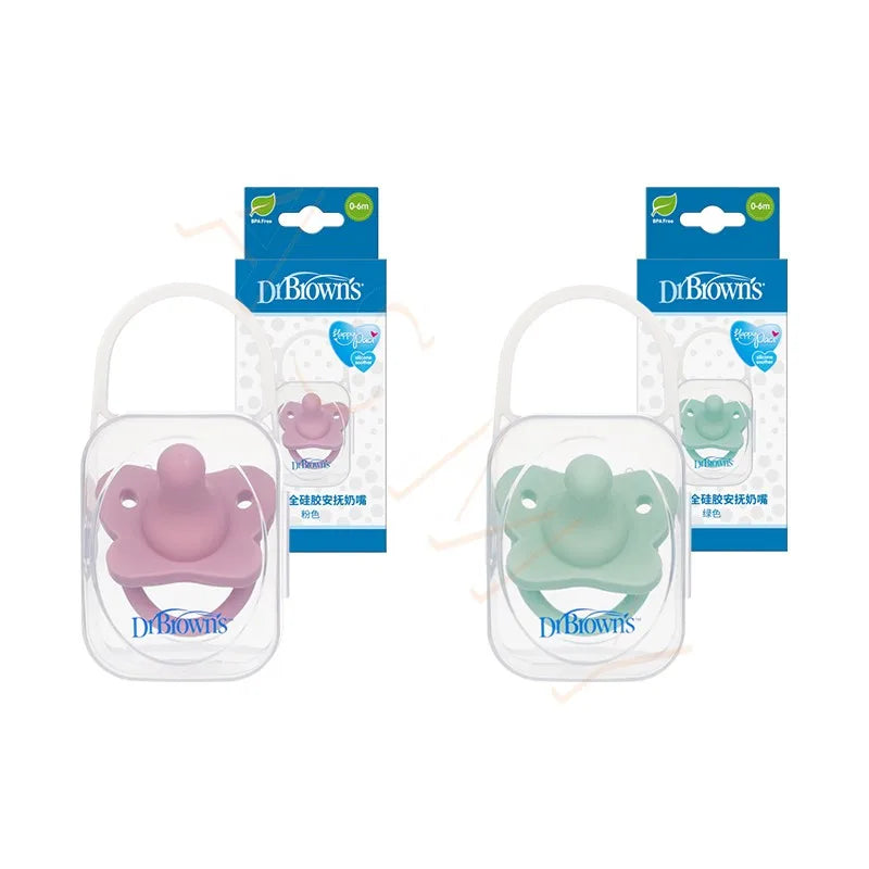 Silicone Baby Pacifier, 0-18 Months