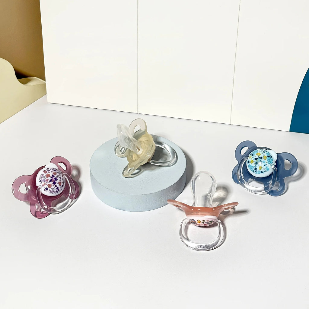 Flower Baby Pacifier with Cover, 2-4 Pack