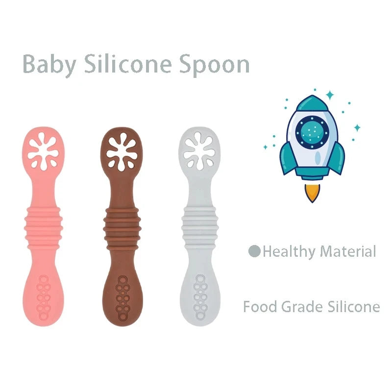 Baby Silicone Suction Plate & Spoon Set
