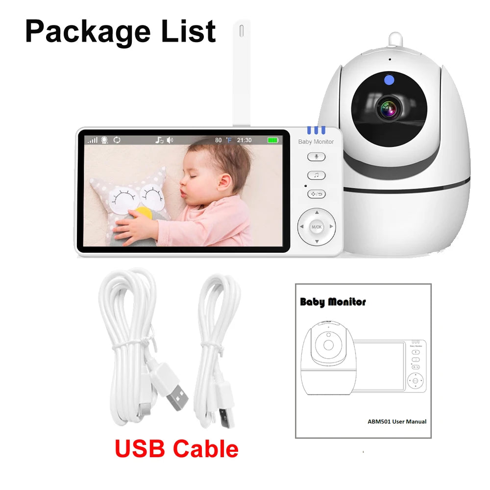 5" Video Baby Monitor, No WiFi