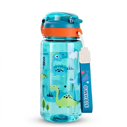 20oz Dinosaur Water Bottle - pure white