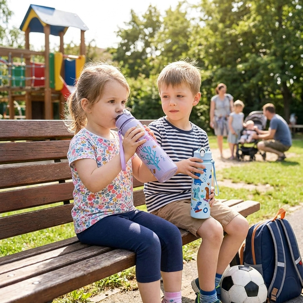 25oz Kids Dinosaur Water Bottle