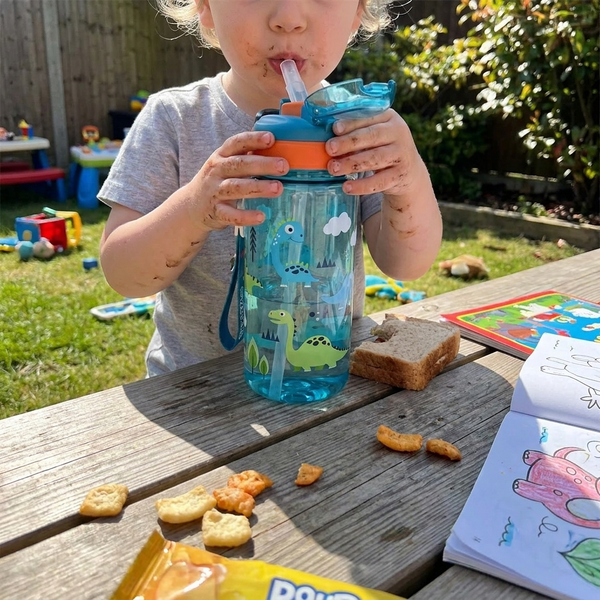 20oz Kids Dinosaur Water Bottle